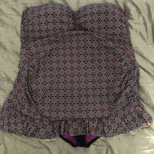 Liz Claiborne one piece swimsuit